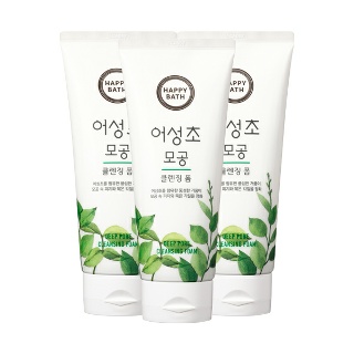 해피바스 어성초 모공 클렌징폼 200ml 3개/무배