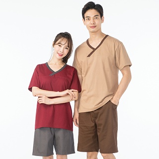 베스터 남여공용 찜질복 마사지복 한의원 물리치료 129-128