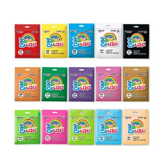 종이나라 클레이나라 50g 지퍼백 낱색