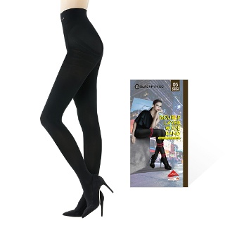 MIZLINE Double Layer Wide Band Tights 미즈라인 더블레이어 와이드