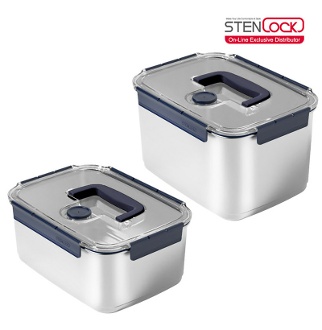 스텐27종 304 국내산 모스트 핸디 김치통 5200ml 6200ml/밀폐용기/냉동가능/오븐 식기세척기가능