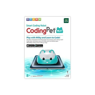 [해외] Coding Pet Milky  무료 프로그래밍 앱 연동형 어린이 코딩 로 - 해외구매대행 상품