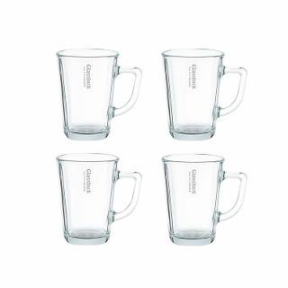 글라스락 내열강화 홈카페머그 360mL 4개 세트