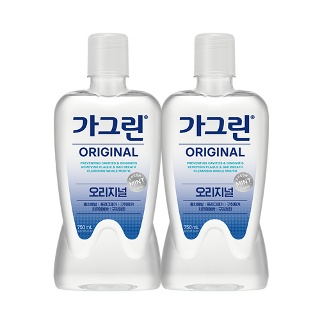 동아제약 가그린 오리지널 750ml x 2개 /구강청결제 가글
