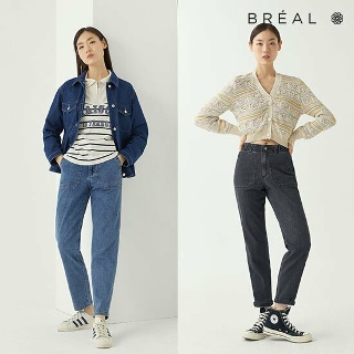 [런칭 가격 69,900원] 브리엘 썸머 스트레이트 데님팬츠 2종
