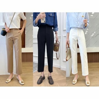 솔저스 여성 봄가을 슬랙스 슬림 와이드 정장바지 OPH1