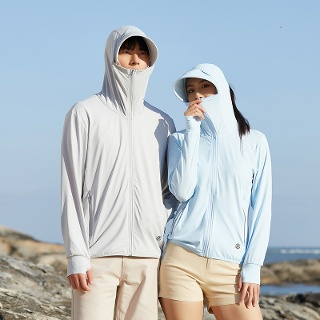 짜리점 여자 키작녀 바람막이 점퍼 야외 여름 래쉬가드 자외선차단 통기 낚시 아이스 코트 꾹2