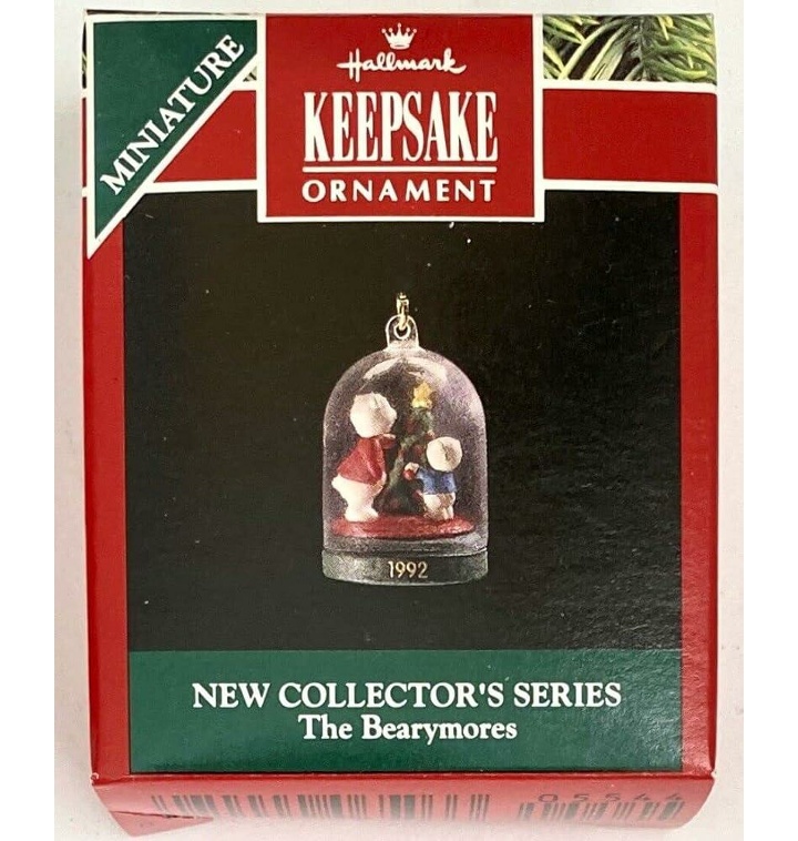 Hallmark Keepsake Christmas Ornament The Bearymores Miniatur 티몬