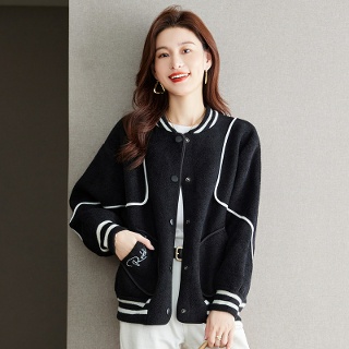 윈터솔져 여자데일리룩 잠바 바람막이 F/W 케이프 루즈핏 카디건 상의 모직 KUK4 키작