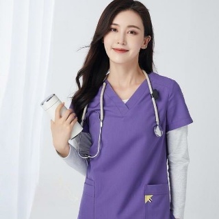 여름 간호사복 상담복 간호조무사 병원 실습복 가운 성형외과 반팔 근무복 유니폼 간호복