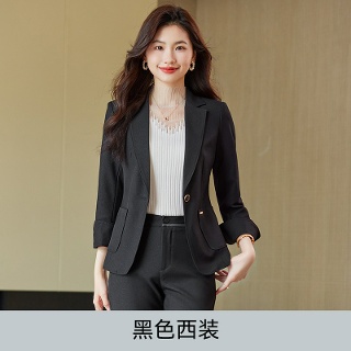 윈터솔져 여자데일리룩 정장세트 프로페셔널 키작 코트 핑크 숏가을겨울 KUK4 캐주얼 작업복