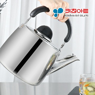 키친아트 2L 와이드주전자 스텐 스테인레스 주전자