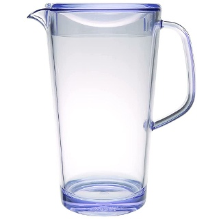 Service Ideas 10-00403-000 냉음료 보관통, 뚜껑 포함, 1.9L, 투명 175994