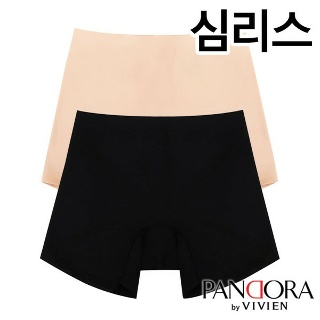 비비안 심리스 여성드로즈 사각팬티1종(PPT1276)90~100
