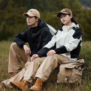 봄 남여 바람막이 자켓 아웃도어 후드 아웃도어룩 등산복 간절기 봄점퍼