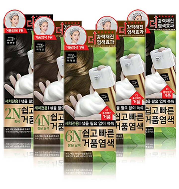 (Beauty Products) 빠르고 쉬운 셀프염색 미쟝센 버블다이 추천 (feat. 사치염색)