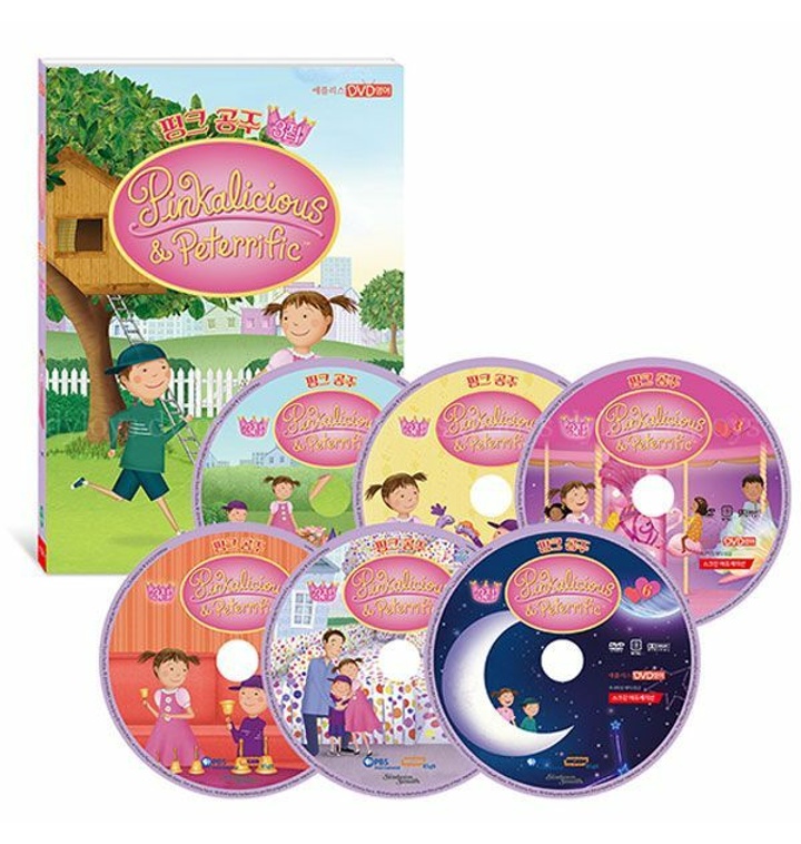 Pinkalicious Peterrific 핑크공주 3집 DVD 6종 세트 - 티몬