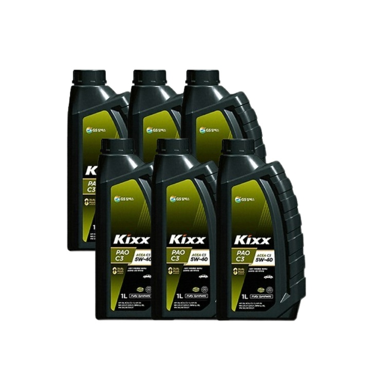 GS칼텍스 KIXX PAO 5W-40 C3 1L 6개 - 티몬