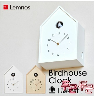 [해외] 착후 리뷰로 선택할 수 있는 특전  렘노스 Lemnos  버드 하우스 클락 걸이 시계 탁상시계 비둘기 - UnKnown