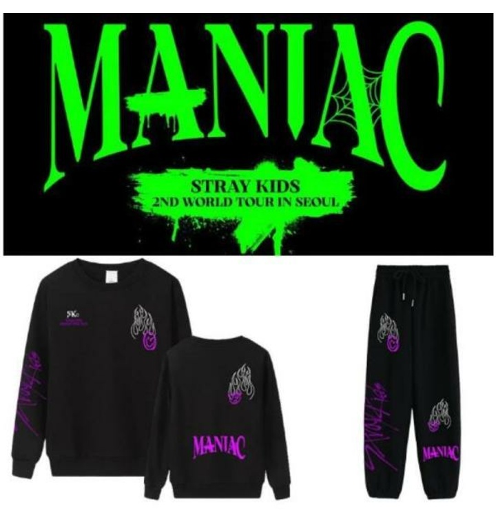 Stray Kids Maniac Hoodies Skz 월드 투어 2022 여성 후드 티 스웨터 한국 Kpop - 티몬