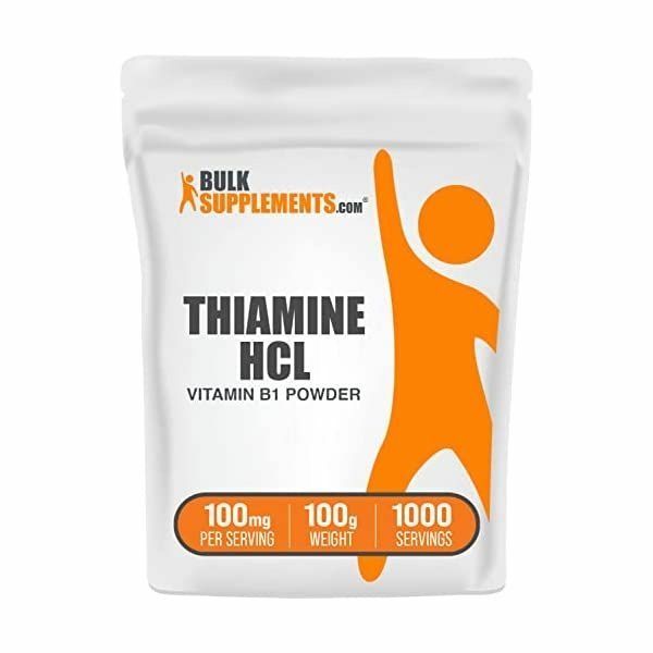 비타민B BulkSupplements.com Thiamine HCl Powder - Hydrochloride - 티몬