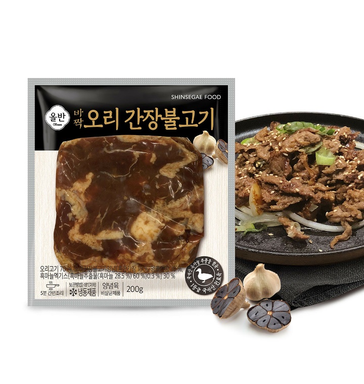 올반 바짝 오리 간장불고기 800G (200G X 4팩) 세트 저녁 메뉴 안주 반찬 간편식 추천 - 티몬
