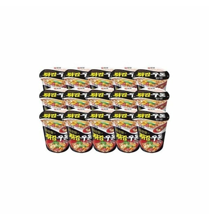 농심 튀김우동 컵라면 62g 15컵틈새라면 - 티몬 농심 튀김우동 컵라면 62G 15컵틈새라면 - 티몬