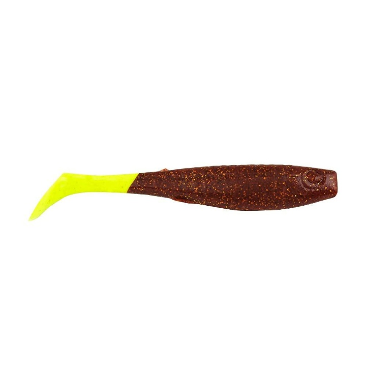 Berkley Gulp Alive Paddleshad 낚시 소프트 미끼, 루트 비어 골드/샤르트뢰즈, 10. - 티몬