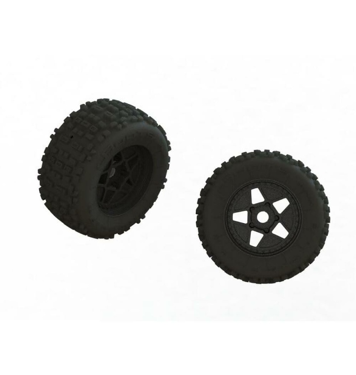 ARRMA dBoots Back-Flip Big Block MT Tire Glued (1 Pair), ARA - 티몬