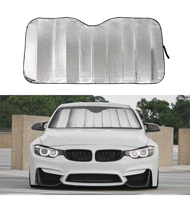 Sodcay Pc Car Sunshade X Aluminum Foil Layer