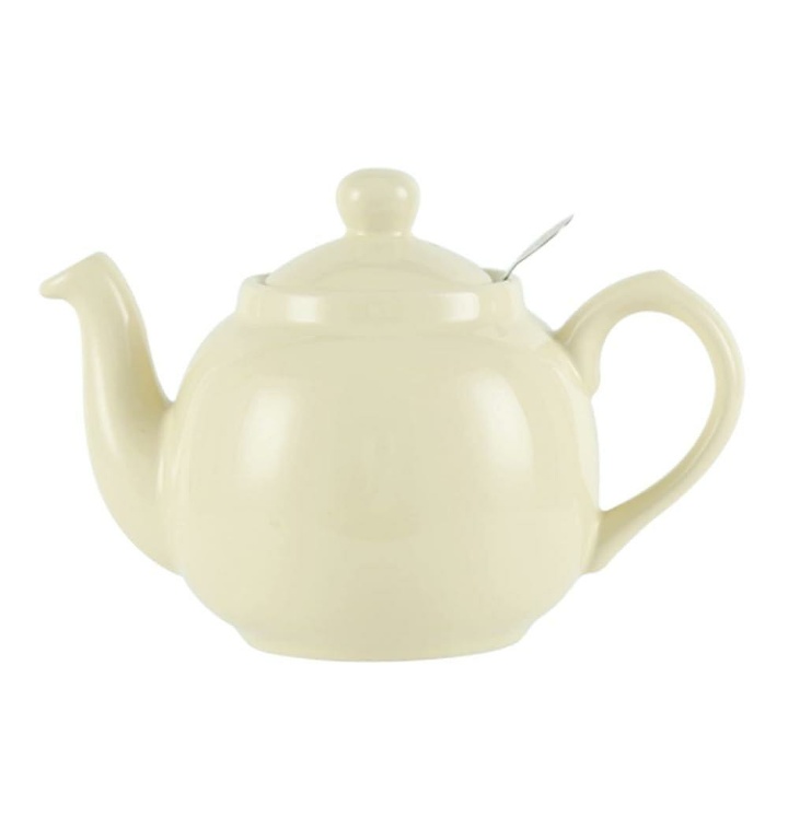 London Pottery Farmhouse Teapot With Infuser, Ceramic, Ivory - 티몬