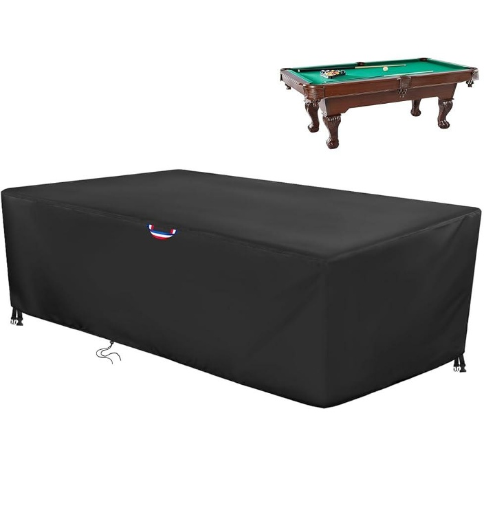 Agustone Pool Table Cover, Billiard Table Cover for 7/8/9 FT - 티몬